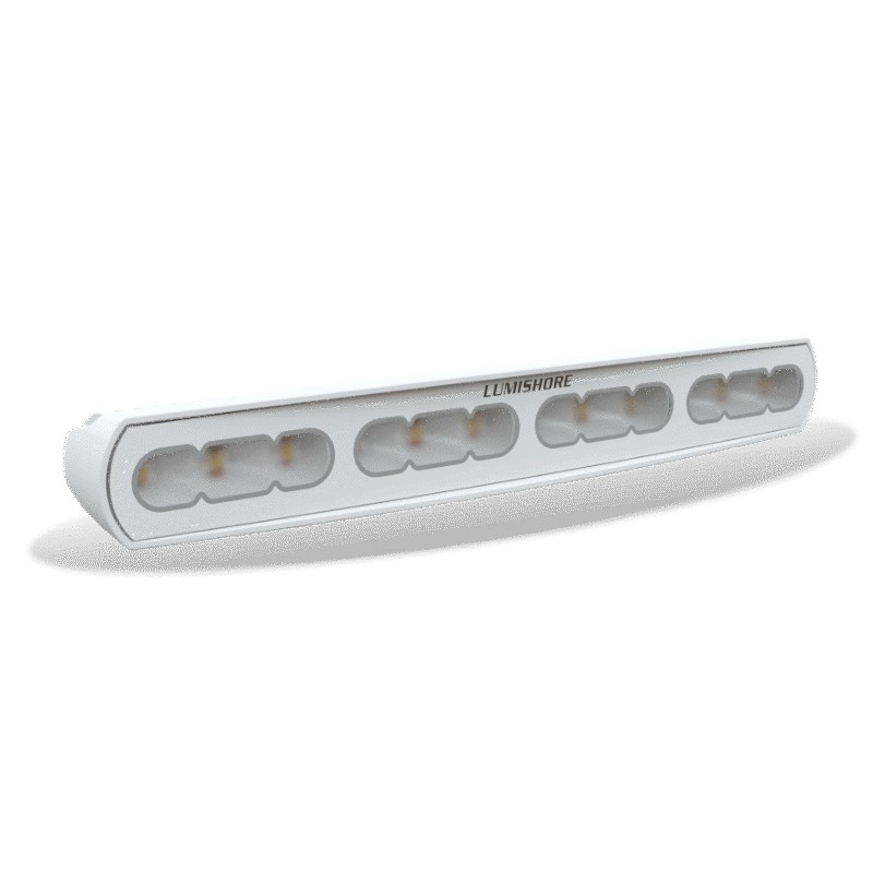 Lumishore white led overhead light  18INCH-FLOODLIGHT-LUX-3 front view