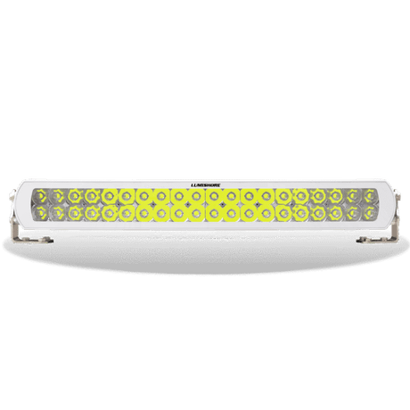 Lumishore Light Bar Single Color 30" - White lit up