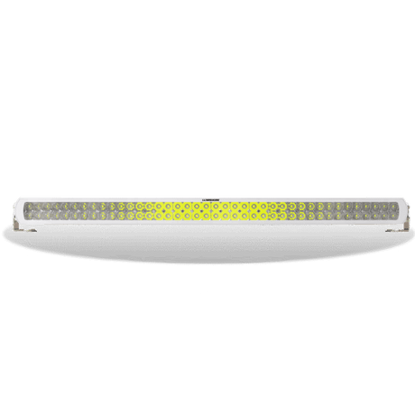 Lumishore white led overhead light 40INCH-FLOODLIGHT-1 front view lit up