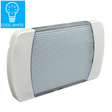 Front view of the Scandvik E-330 LED Compact Engine Room Light showcasing its sleek, low-profile design