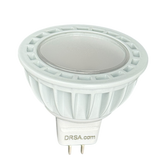 Marine LED Retrofit – MR16 GX5.3, 12-24V AC/DC, 480 Lumens
