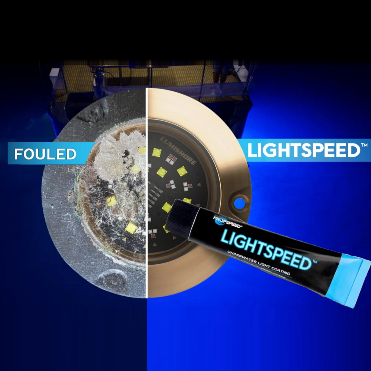 Lightspeed underwater light coating product image 