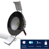 Lumishore - ECLIPSE Downlight DL55  
Black no background with product specs