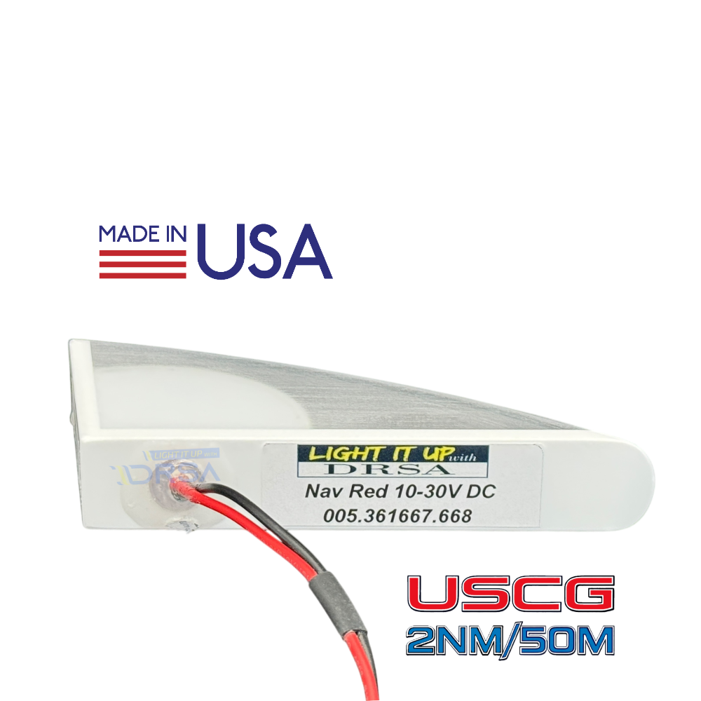 SI Flush Mount LED Navigation Light –  made in usa 2nm  nav stern white