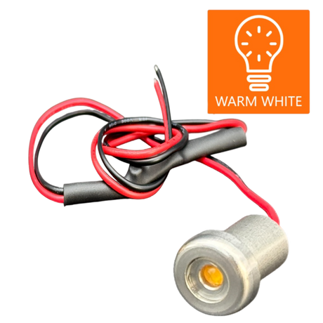 Bullet Light LED, IP65 – Compact Marine Light for Boats and Docks
amber color 