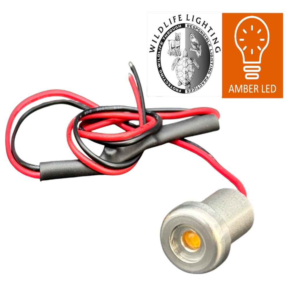 Bullet Light LED, IP65 – Compact Marine Light for Boats and Docks
amber color 