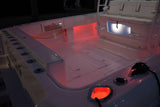 Lumitec - Courtesy & Livewell Light installed on center console