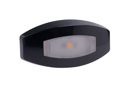 Slim modern LED light direct beam with RGBW color black finish single 