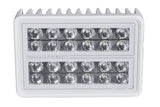 Maxillume H120 Trunnion Mount LED Flood Light in white finish front view