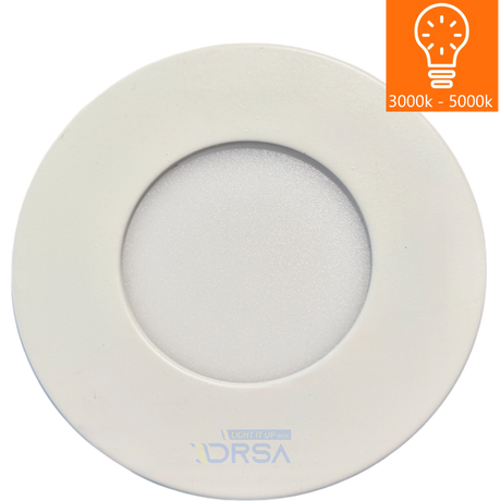 Durable ML-4 warm white LED downlight for interior and exterior marine applications
