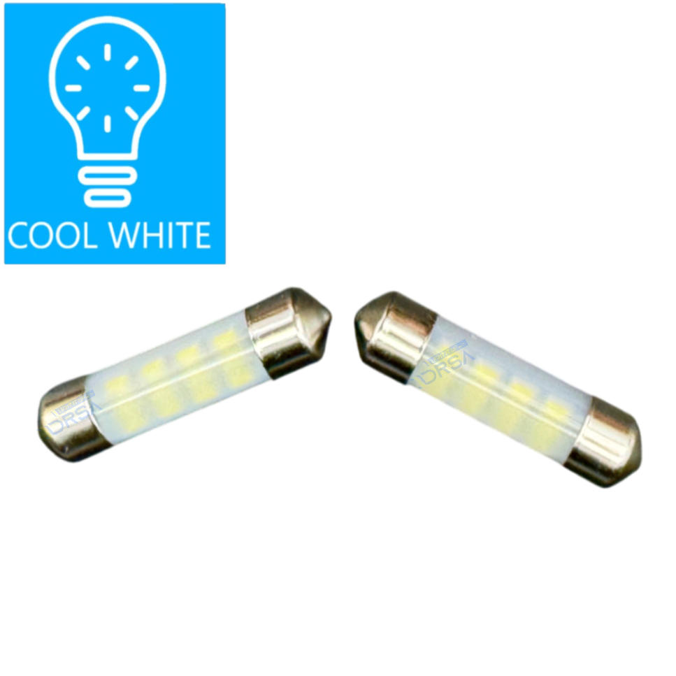 SV8 Festoon cool white LED bulb 36mm, 45 lumens for marine courtesy lights